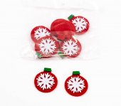 Ornament Textil Glob 10/set