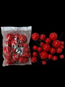 Ornamente Glob cu Sarma 20/set Rosu Lacuit