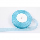 Panglica Organza Cu Buline 2cm/50m Bleo