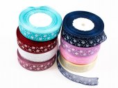 Panglica Organza Cu Fluturi 2cm/25yarzi