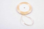 Panglica Satin 0.6cm/22m Crem Inchis 123