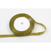 Panglica Satin 1cm/22m Cachi Auriu 018