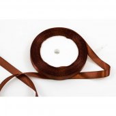 Panglica Satin 1cm/22m Maro 031
