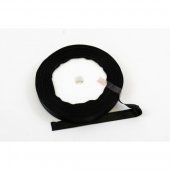 Panglica Satin 1cm/22m Negru 039