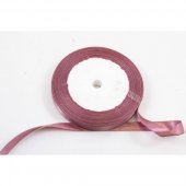 Panglica Satin 1cm/22m Plamaniu 201