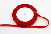 Panglica Satin 1cm/22m Rosu 026