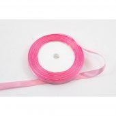 Panglica Satin 1cm/22m Roz Inchis 005
