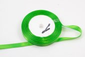 Panglica Satin 1cm/22m Verde Praz 052
