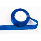 Panglica Satin 2.5cm/22m Albastru Regal 040