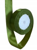 Panglica Satin 2.5cm/22m Cachi Inchis 108