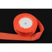 Panglica Satin 2.5cm/22m Corai Neon 023