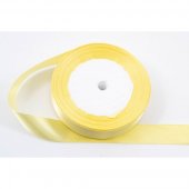 Panglica Satin 2.5cm/22m Crem Galbui 002