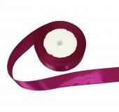 Panglica Satin 2.5cm/22m Fucsia 029