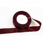 Panglica Satin 2.5cm/22m Marsala 083