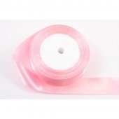 Panglica Satin 2.5cm/22m Roz Deschis 004