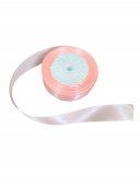 Panglica Satin 2.5cm/22m Roz Pal 061