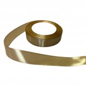 Panglica Satin 2cm/22m Auriu 105