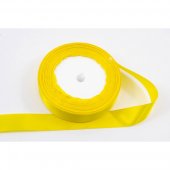 Panglica Satin 2cm/22m Galben 015