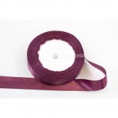 Panglica Satin 2cm/22m Mov Prafuit Inchis 118