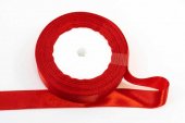 Panglica Satin 2cm/22m Rosu 026