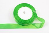 Panglica Satin 2cm/22m Verde Praz 052