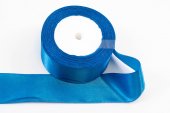 Panglica Satin, Albastru Deschis, rola 22 m, latime 4 cm