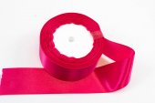 Panglica Satin, Ciclam, rola 22 m, latime 4 cm