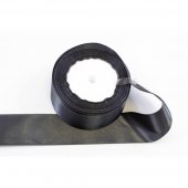 Panglica Satin, Gri Inchis, rola 22 m, latime 4 cm
