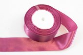 Panglica Satin, Mov Prafuit Inchis, rola 22 m, latime 4 cm