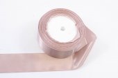 Panglica Satin, Nud, rola 22 m, latime 4 cm