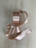 Panglica Satin 4cm/22m Nud inchis 060