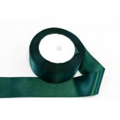 Panglica Satin, Verde Brad, rola 22 m, latime 4 cm