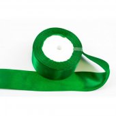 Panglica Satin, Verde Iarba, rola 22 m, latime 4 cm