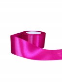 Panglica Satin 5cm/22m Ciclam Inchis 028
