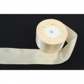 Panglica Satin 5cm/22m Crem Deschis 008