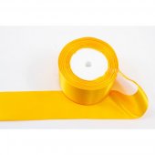 Panglica Satin 5cm/22m Galben Soare 016