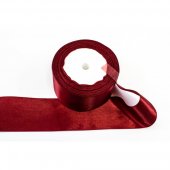 Panglica Satin 2.5cm/22m Grena 048