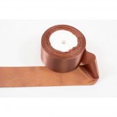 Panglica Satin 5cm/22m Maro Deschis 030