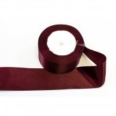 Panglica Satin 5cm/22m Marsala 083