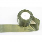 Panglica Satin 5cm/22m Olive Inchis 125