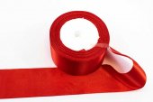 Panglica Satin 5cm/22m Rosu 026