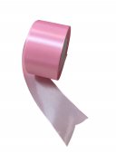 Panglica Satin 5cm/22m Roz Deschis 004