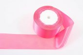 Panglica Satin 5cm/22m Roz Intens 079