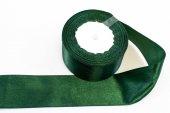 Panglica Satin 5cm/22m Verde Brad Inchis 073