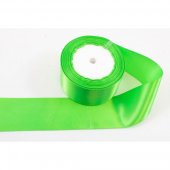 Panglica Satin 5cm/22m Verde Praz 052