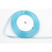 Panglica Satin cu Buline 0.6cm/22m Bleu