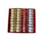 Panglica Satin Cu Imprimeu Craciun 2,5cm-3y