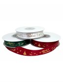 Panglica Satin Cu Merry Christmas 1,5 Cm