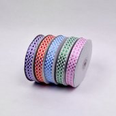 Panglica Satin Cu Patratele 2cm/30m