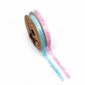 Panglica Satin It's a Boy / It's a Girl 1.5cm/9.5m